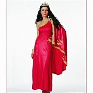 Girls Small (4-6) Empress Halloween Costume New.